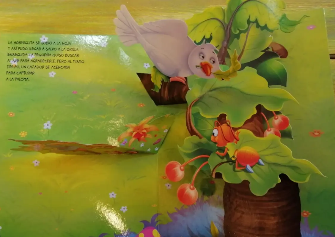 La Hormiga Y La Paloma. Fabu Pop 3D