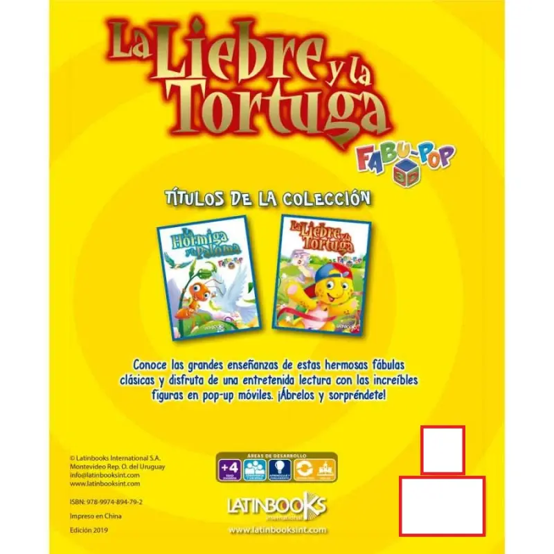 La Liebre Ya La Tortuga. Fabu Pop 3D