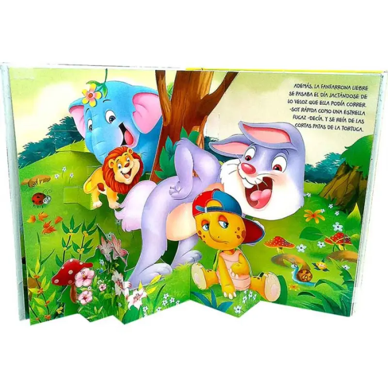 La Liebre Ya La Tortuga. Fabu Pop 3D