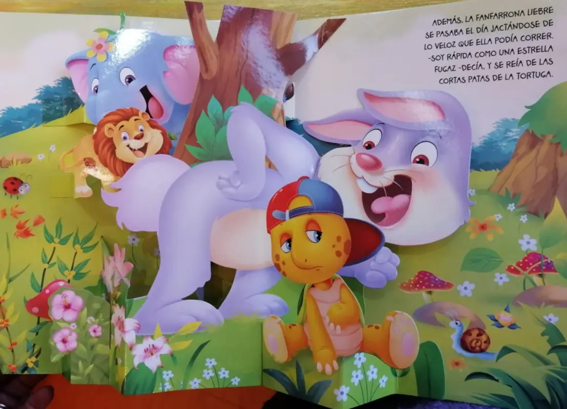 La Liebre Ya La Tortuga. Fabu Pop 3D