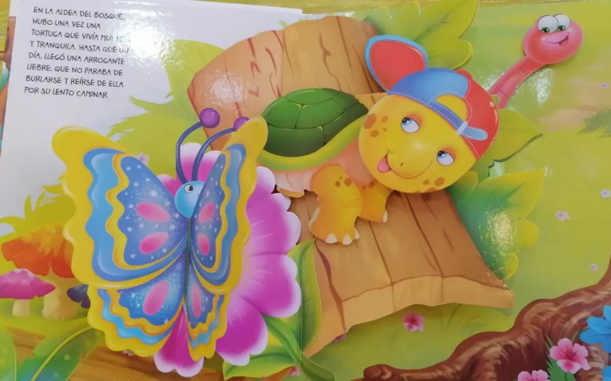 La Liebre Ya La Tortuga. Fabu Pop 3D