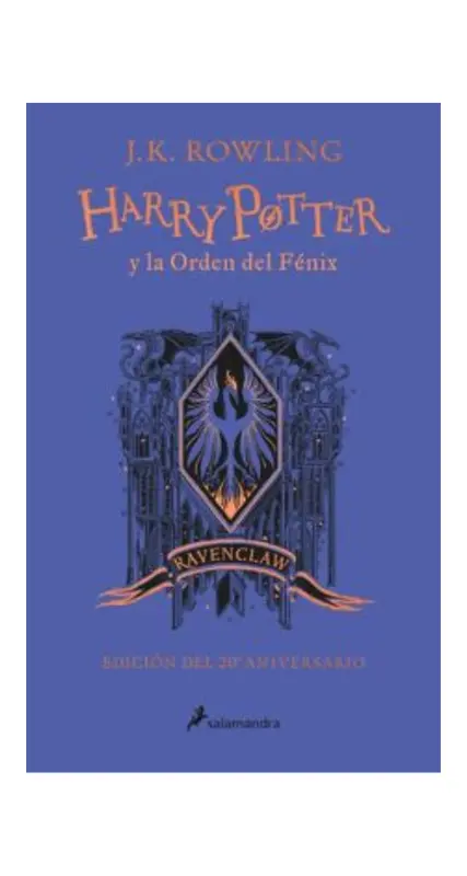 Harry Potter Y La Orden Del Fenix. 20 Aniversario. Ravenclaw