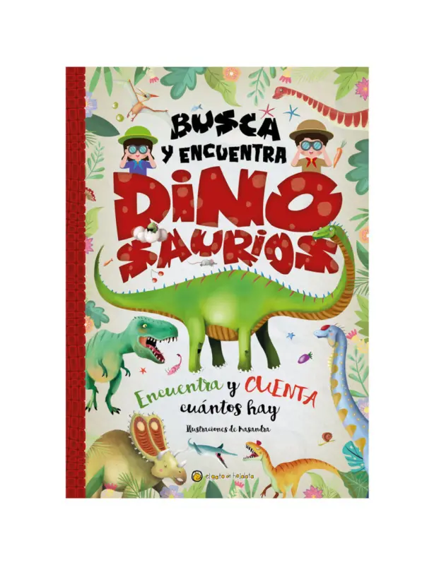 Busca Y Encuentra Dinosaurios *Encuentra Cuántos Hay*