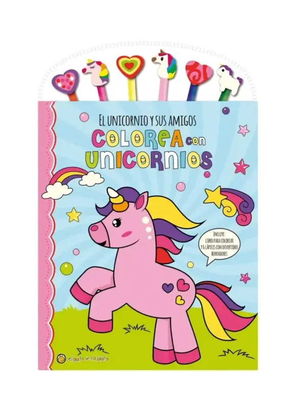 Colorea Con Unicornios: El Unicornio Y S