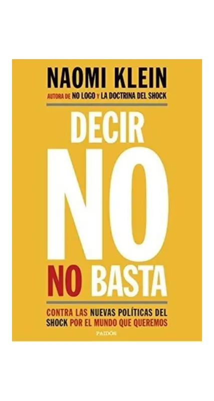 Decir No No Basta