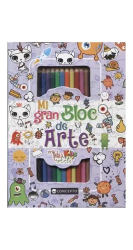 Mi Gran Block De Arte-Violeta