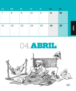 Quino 2025 Encuadernada Turquesa