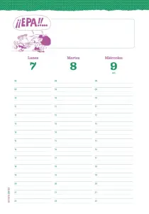 Mafalda 2025 Anillada Feminista Violeta-Rojo