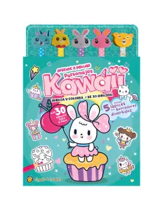 Lapices Y Borradores De Colores: Personajes Kawaii