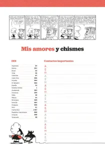 Mafalda 2025 Anillada Modulos Turquesa