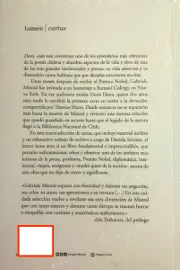 Doris, Vida Mía. Cartas