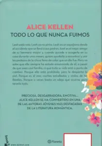 Todo Lo Que Nunca Fuimos