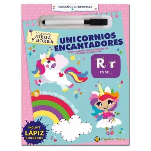 Juega Y Borra: Unicornios Encantadores