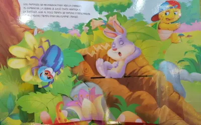 La Liebre Ya La Tortuga. Fabu Pop 3D