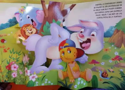 La Liebre Ya La Tortuga. Fabu Pop 3D