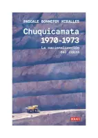 Chuquicamata, 1970 - 1973