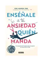 Enseñale A Tu Ansiedad Quien Manda