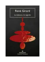 La Violencia Y Lo Sagrado