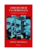 Cómo Destruir Una Democracia