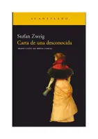 Carta De Una Desconocida