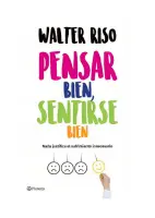Pensar Bien, Sentirse Bien