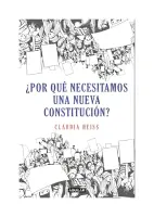 Por Que Necesitamos Una Nueva Constitución