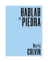 Hablar En Piedra
